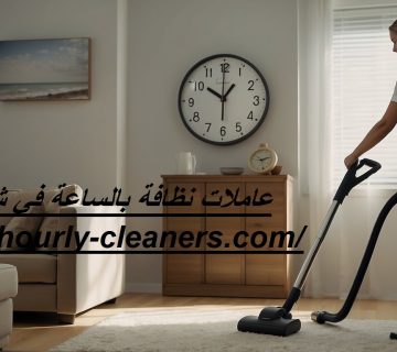 عاملات نظافة بالساعة في شخبوط